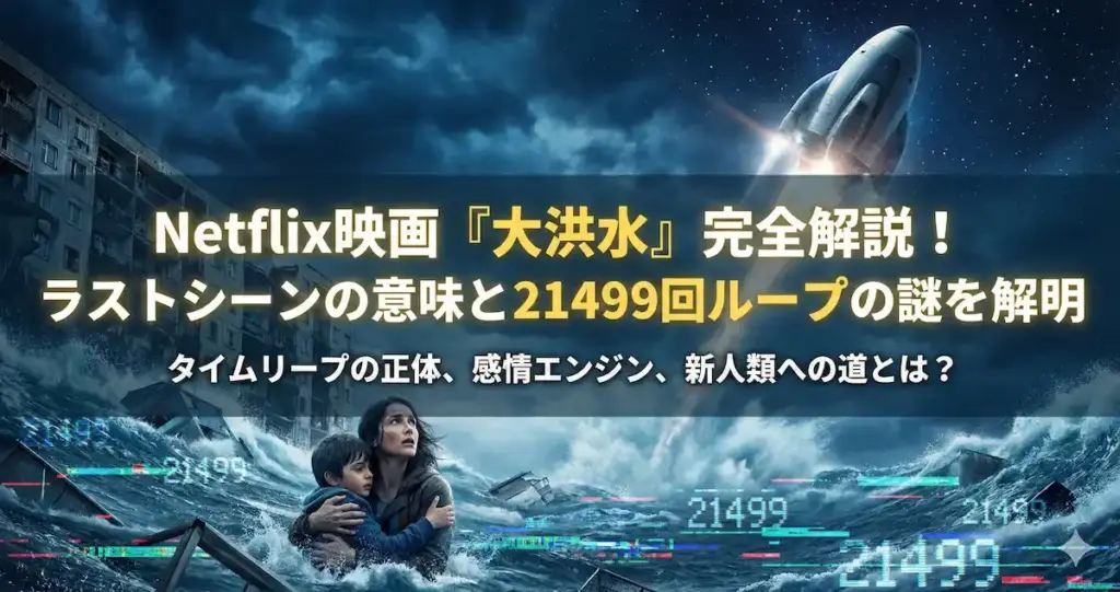 映画『大洪水』の意味がわからない？結末のネタバレとSF設定を徹底解説